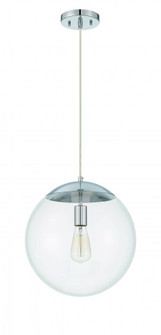 Gaze 1 Light 14'' Pendant in Chrome (20|56893-CH)