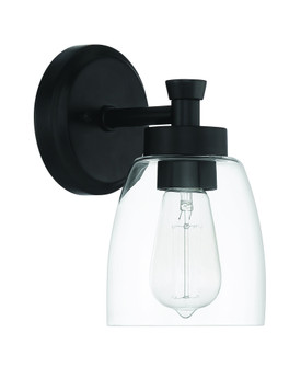 Henning 1 Light Sconce in Flat Black (20|12705FB1)