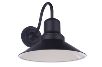 Singleton 1 Light 14'' Outdoor Wall Lantern in Midnight (20|ZA5414-MN)