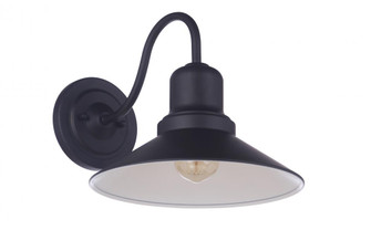 Singleton 1 Light 11'' Outdoor Wall Lantern in Midnight (20|ZA5404-MN)