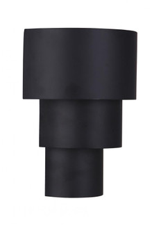 Midtown 1 Light Large Outdoor 3 Tiered LED Wall Mount in Midnight (20|ZA5122-MN-LED)