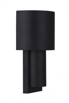 Midtown 1 Light Small Outdoor 2 Tiered LED Wall Mount in Midnight (20|ZA5102-MN-LED)