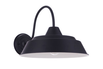 Landmark 1 Light 15'' Outdoor Wall Lantern in Midnight (20|ZA5524-MN)