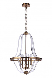 Graclyn 5 Light Foyer in Satin Brass (20|57735-SB)