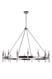 Larrson 16 Light Chandelier in Brushed Polished Nickel (20|54316-BNK)