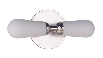 Riggs 2 Light Linear Vanity in Brushed Polished Nickel/Polished Nickel (20|13116BNKPLN2)