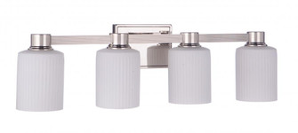 Bretton 4 Light Vanity in Polished Nickel (20|12928PLN4)