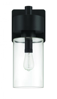 Bennet 1 Light Large Outdoor Wall Lantern in Midnight (20|ZA5324-MN)