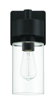 Bennet 1 Light Small Outdoor Wall Lantern in Midnight (20|ZA5304-MN)