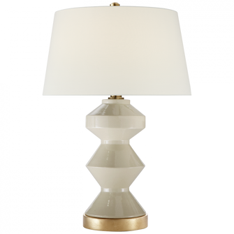 Weller Zig-Zag Table Lamp (279|CHA 8666ICO-L)