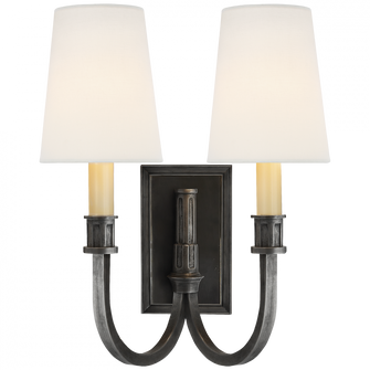 Modern Library Double Sconce (279|TOB 2328BZ-L)