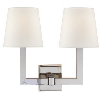 Square Tube Double Sconce (279|SL 2820PN-L)