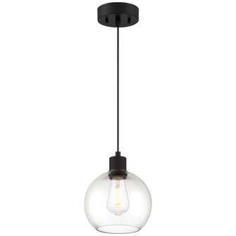 Burgundy LED Pendant (7|63142LEDDLP-MBL/CLR)