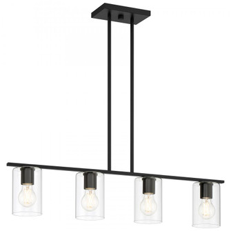 LED Linear Pendant (7|62586LEDDLP-MBL/CLR)