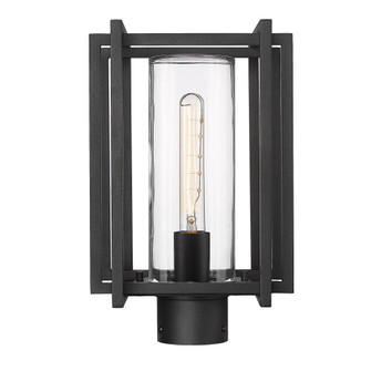 Tribeca NB Post Mount - Outdoor in Natural Black with Clear Glass Shade (36|6071-OPST NB-CLR)