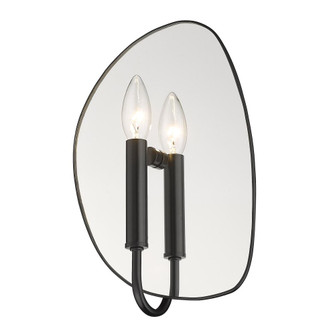 Tessa 1 Light Wall Sconce in Matte Black (36|1142-1W BLK)