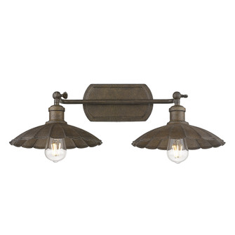 Wry Lighting Clemence 2-light Vanity in Dark Rust (36|3124-BA2 DR)