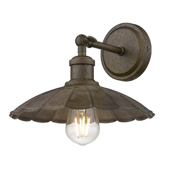 Wry Lighting Clemence 1-light Wall Sconce in Dark Rust (36|3124-1W DR)