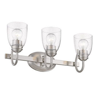 Golden Lighting Parrish 3-light Vanity in Pewter (36|8001-BA3 PW-SD)