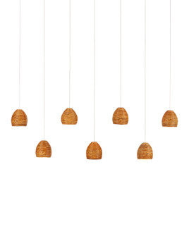 Beehive 7-Light Linear Multi-Drop Pendant (92|9000-1067)