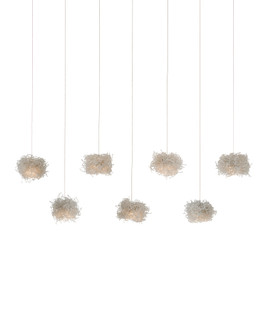 Birds Nest 7-Light Linear Multi-Drop Pendant (92|9000-1058)