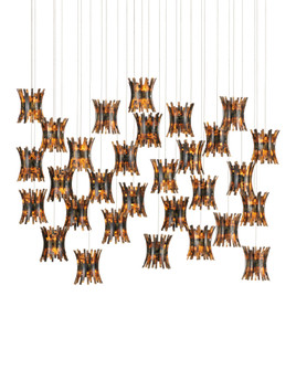Alsop 30-Light Linear Multi-Drop Pendant (92|9000-1045)