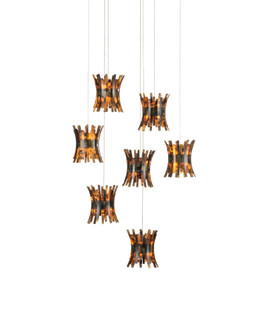 Alsop 7-Light Round Multi-Drop Pendant (92|9000-1042)