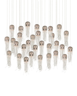 Medusa 30-Light Linear Multi-Drop Pendant (92|9000-1031)