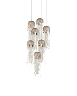 Medusa 7-Light Round Multi-Drop Pendant (92|9000-1028)