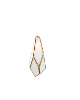 Glace White 1-Light Round Multi-Drop Pendant (92|9000-1033)