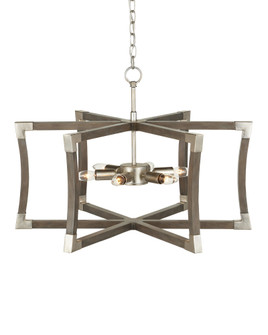 Bastian Small Gray Semi-Flush Mount (92|9000-0968)