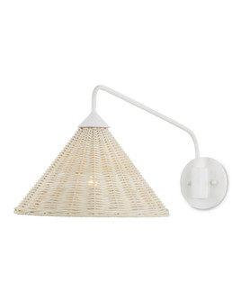 Basket White Swing-Arm Wall Sconce (92|5000-0219)