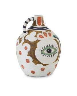 Hamsa Demijohn Vase (92|1200-0615)