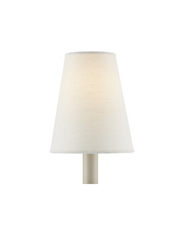 Off White Fine Grasscloth Tapered Chandelier Shade (92|0900-0024)