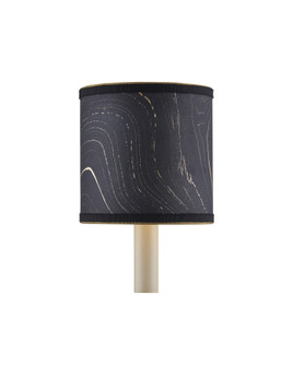 Marble Black Paper Drum Chandelier Shade (92|0900-0020)