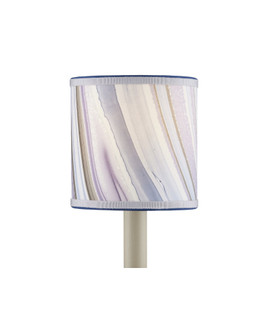 Marble Lavender Paper Drum Chandelier Shade (92|0900-0018)