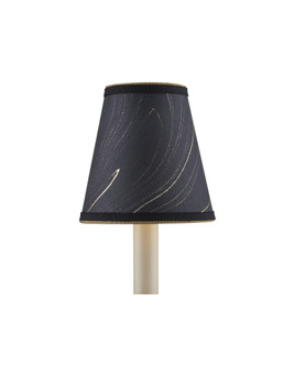 Marble Black Paper Tapered Chandelier Shade (92|0900-0019)