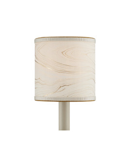 Marble Cream Paper Drum Chandelier Shade (92|0900-0016)