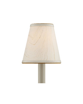 Marble Cream Paper Tapered Chandelier Shade (92|0900-0015)