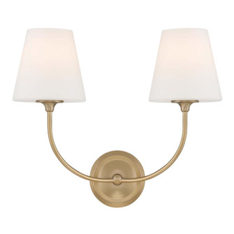 Libby Langdon Sylvan 17'' Vibrant Gold Sconce (205|2442-OP-VG)