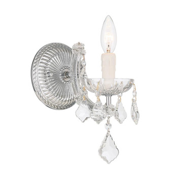 Maria Theresa 6'' Hand Cut Crystal Polished Chrome Sconce (205|4471-CH-CL-MWP)