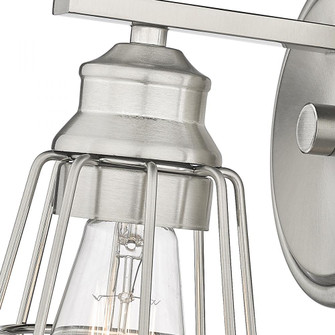 1-Light Wall Sconce Brushed Nickel (670|3381-BN)