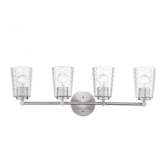 Ashli 4-Light Vanity Brushed Nickel (670|9234-BN)