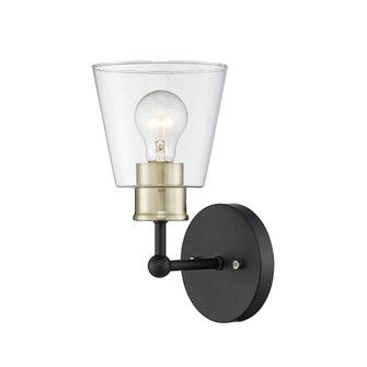 Cameron 1-Light Wall Sconce Matte Black Modern Gold (670|9131-MB/MG)