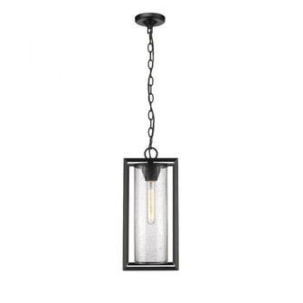 Wheatland 1-Light Outdoor Hanging Lantern Powder Coated Black (670|4562-PBK)