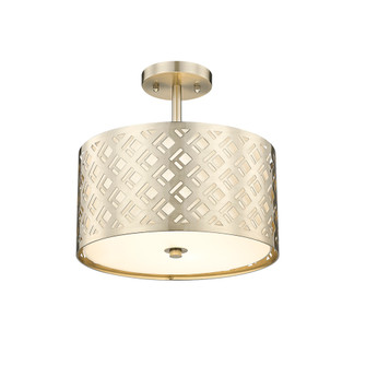 Gracelan 2-Light Semi-Flush Ceiling Mount Modern Gold (670|4292-MG)