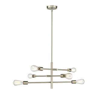 Decco 6-Light Pendant light Modern Gold (670|4246-MG)