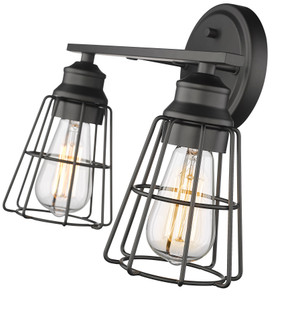 2-Light Vanity Matte Black (670|3382-MB)