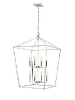 8-Light Pendant light Satin Nickel (670|3335-SN)