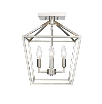 Semi-Flush Ceiling Mount (670|3334-SN)